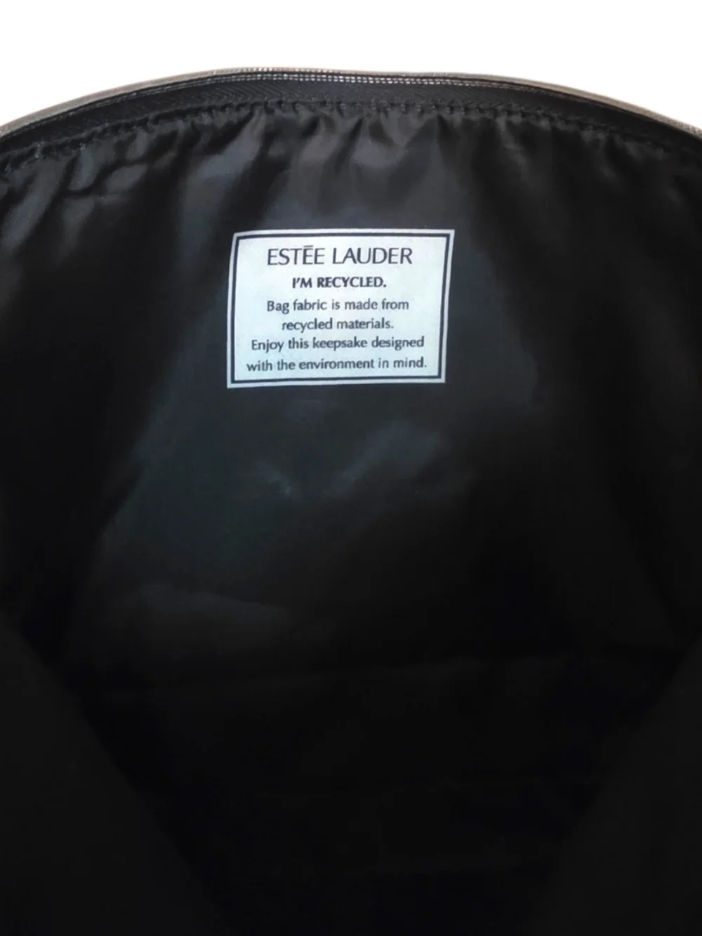 Estee Lauder Boho Chic Travel Cosmetic Pouch with Branded Interior Label